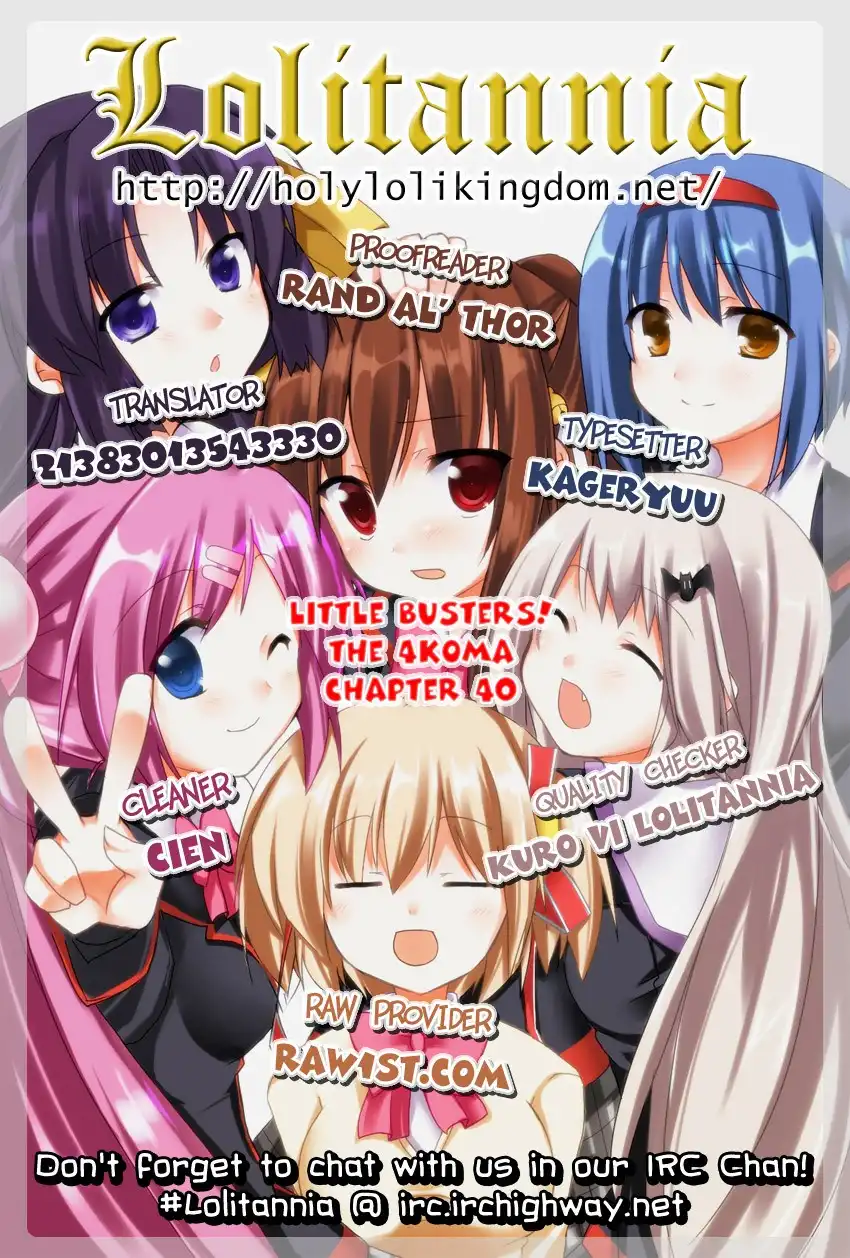 Little Busters! The 4-Koma Chapter 40 1